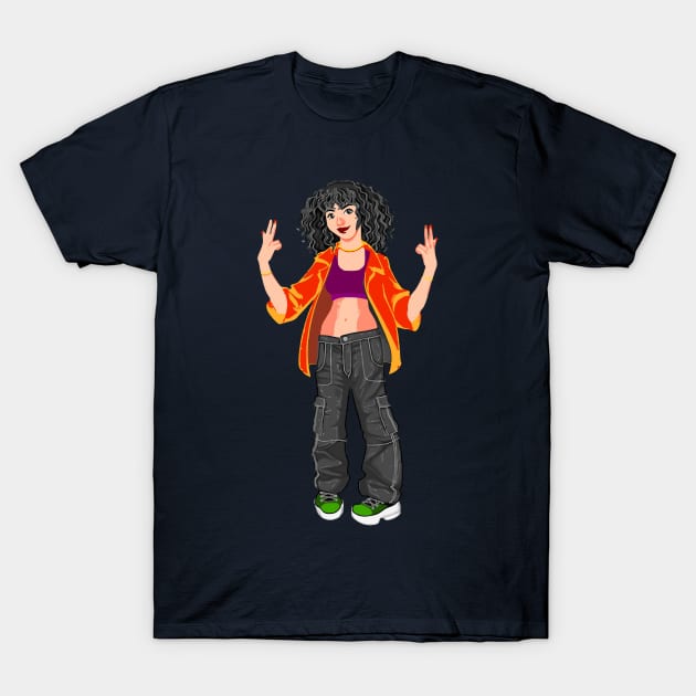 Street girl T-Shirt by Right-Fit27